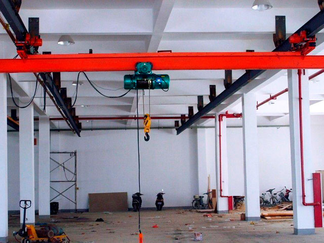 LX型電動單梁懸掛起重機